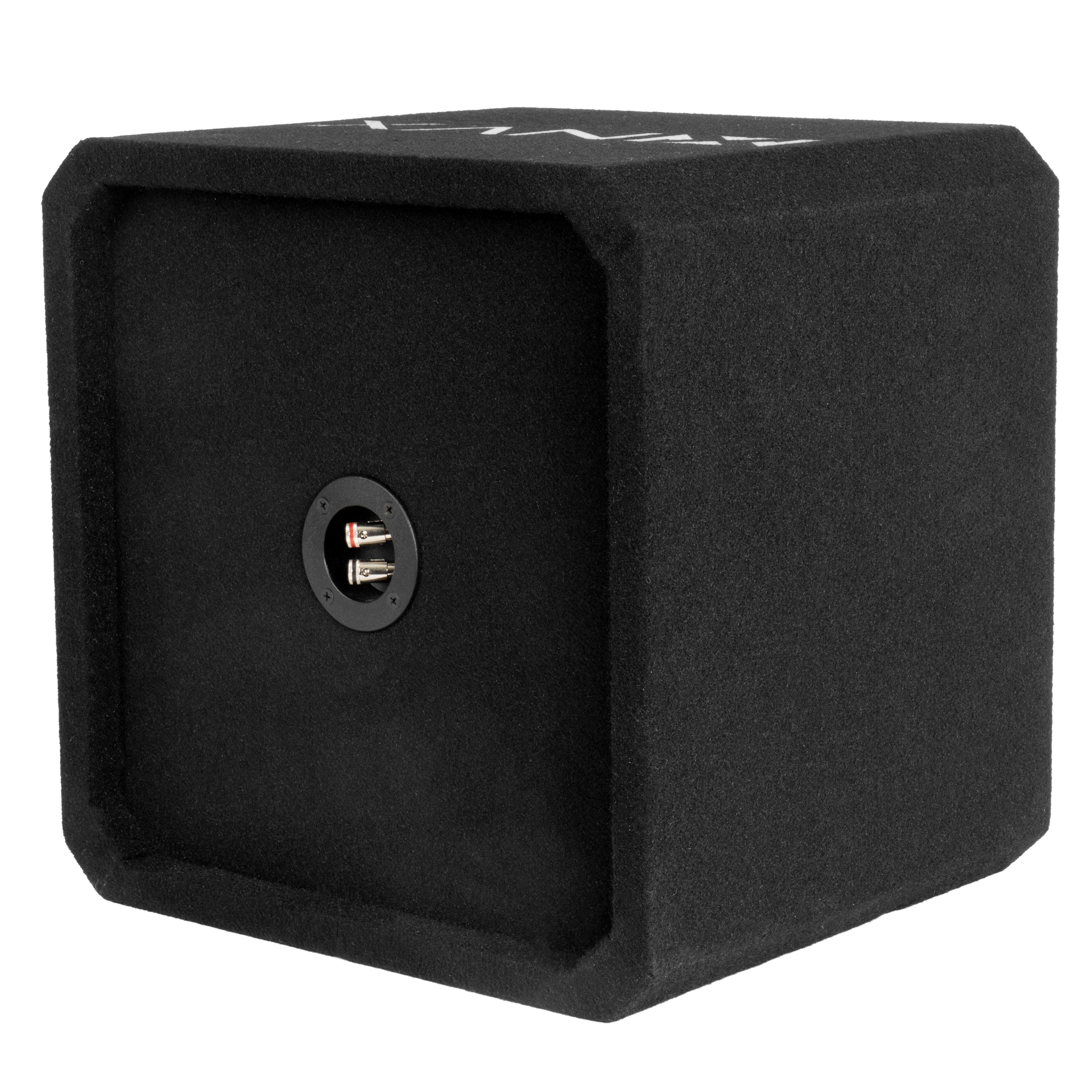 Alt View 3. NVX - NE121S Single 12" Sealed 3/4" MDF Subwoofer Enclosure.