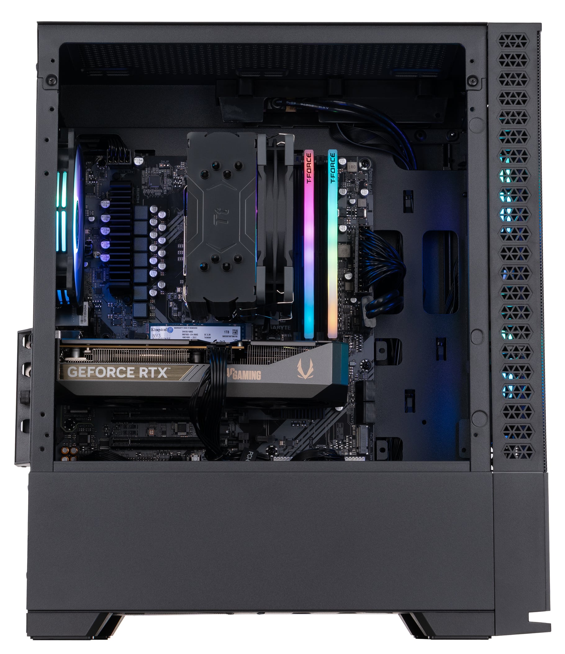 ADVANCED BATTLESTATIONS ABS Cyclone Ruby Gaming PC Windows 11 AMD