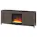 Angle. Camden&Wells - Granger Crystal Fireplace TV Stand for Most TVs up to 65" - Alder Brown.