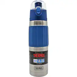 Thermos - 18 oz. Vacuum Insulated Stainless Steel Water Bottle - Slate Blue