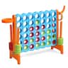 Costway - 4-in-A Row Giant Game Set w/Basketball Hoop for Family - Orange