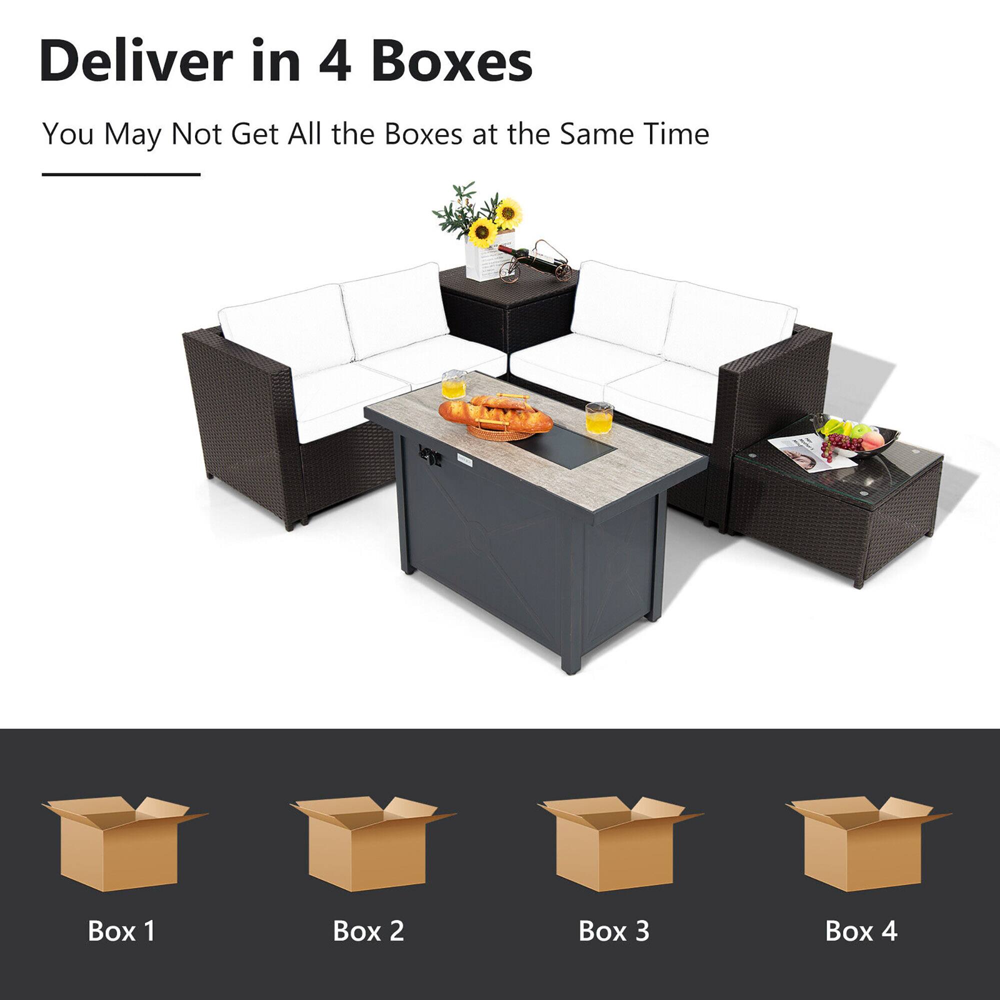 Deliver in 4 Boxes
You May Not Get All the Boxes at the Same Time
Box 1
Box 2
Box 3
Box 4