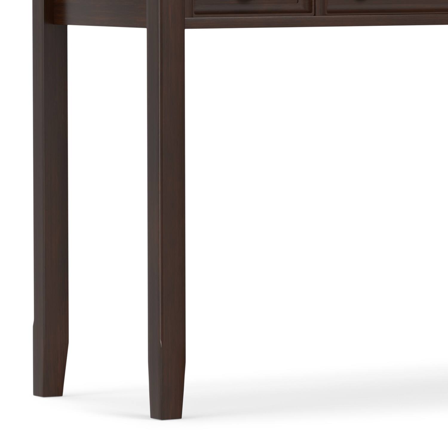 Alt View 8. Simpli Home - Amherst SOLID WOOD Transitional 54 inch Wide Desk in Russet Brown - Russet Brown.