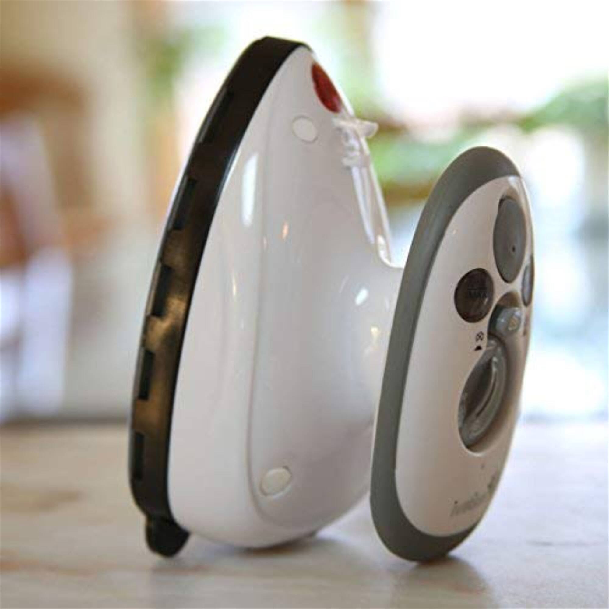 Alt View 5. Ivation - Small Mini Iron - Dual Voltage Portable Iron with Compact Design and Extra-Long Power Cord - White.