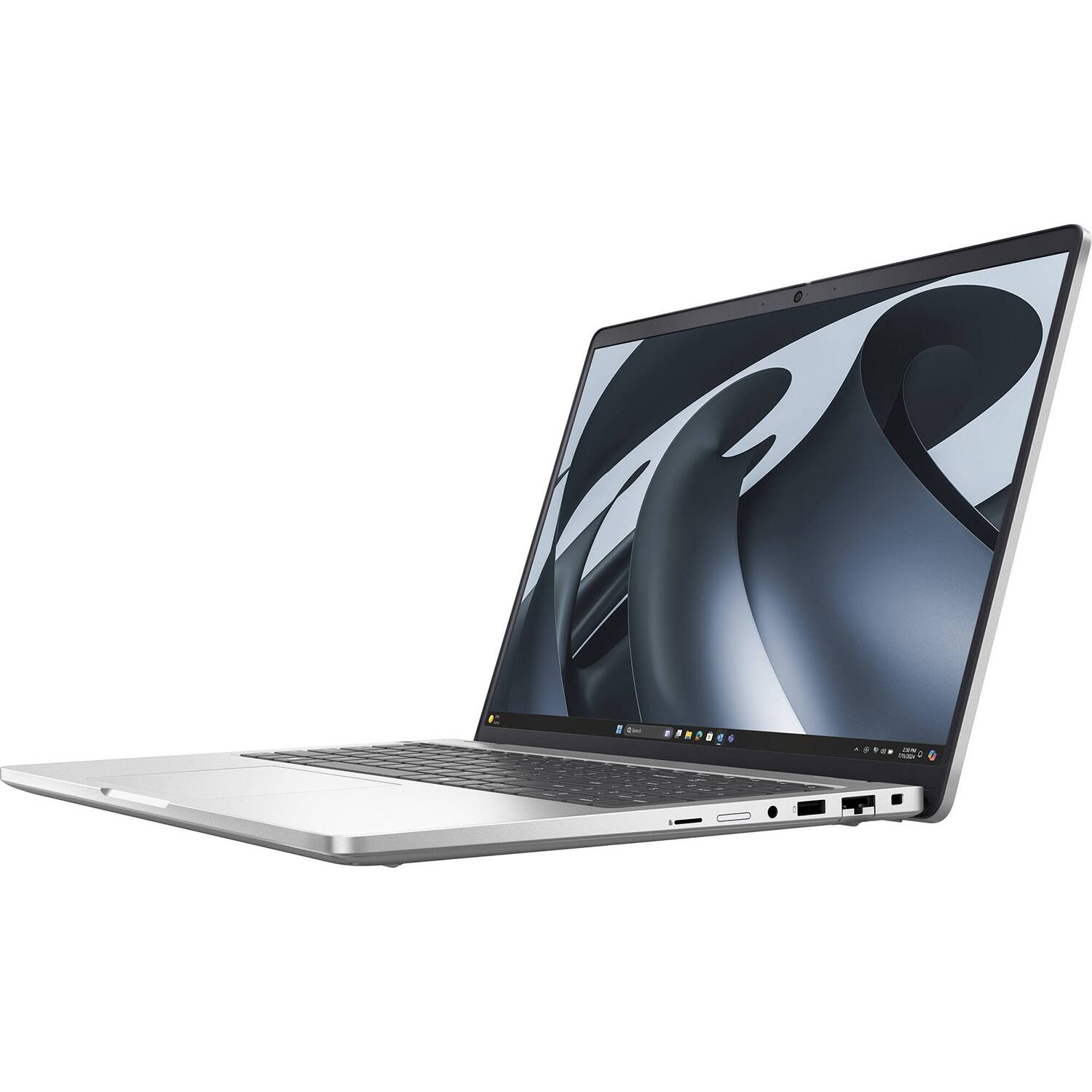 Alt View 3. Dell - Dell Pro 16 Plus PB16255 Laptop 16.0 WUXGA (AMD Ryzen AI 5 340, 16GB LPDDR5X, 1TB PCIe SSD, Win 11 Pro) - Silver.