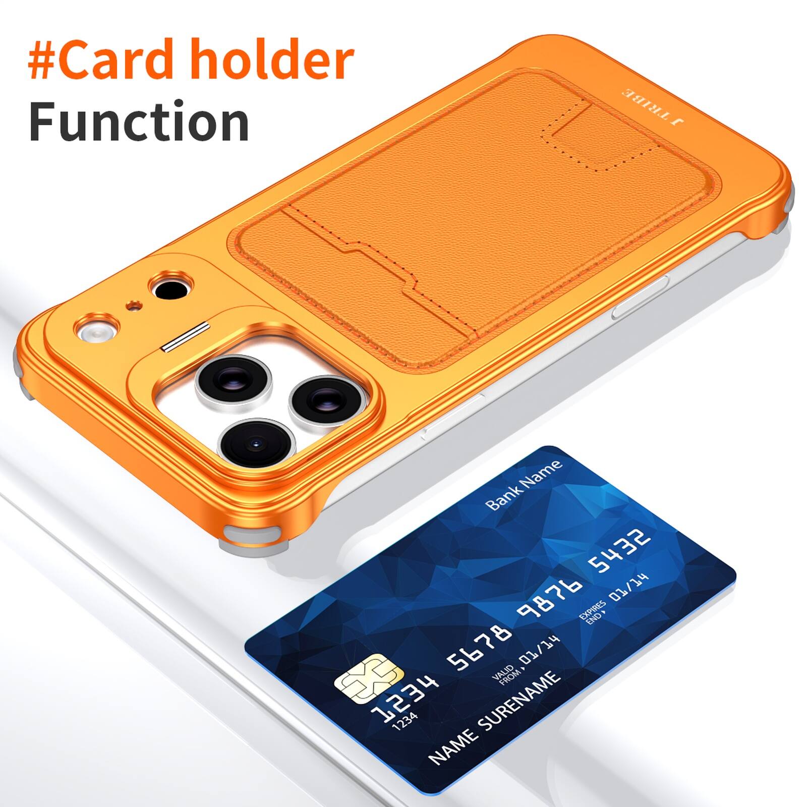 #Card holder Function

TRIBE 1

Bank Name

5432 9876 5678 1234

VALID 01/14

NAME SURNAME