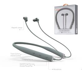 Reiko - Universal Bluetooth Earphones - Gray
