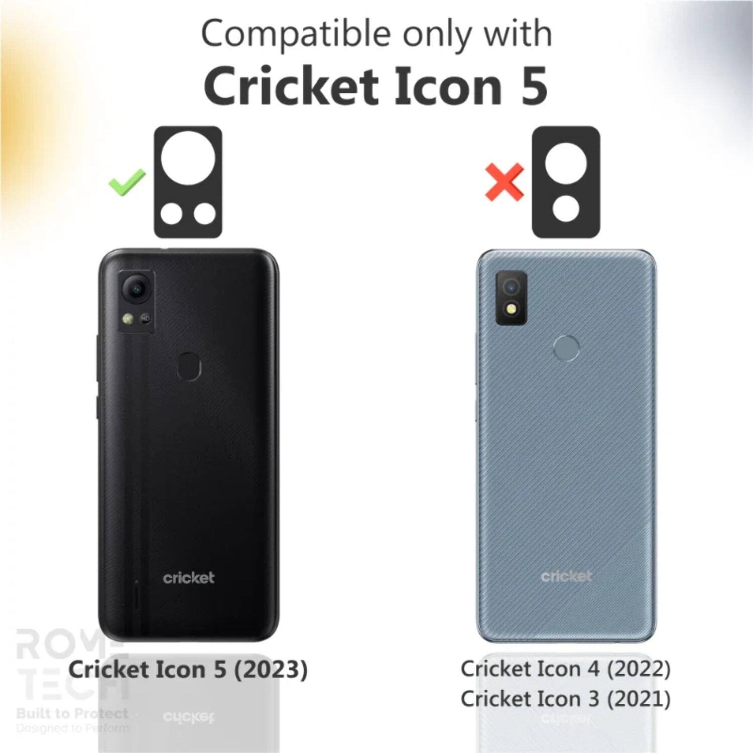 Compatible only with Cricket Icon 5

Cricket Icon 5 (2023)  
Built to Protect  
Designed to Perform  

Cricket Icon 4 (2022)  
Cricket Icon 3 (2021)