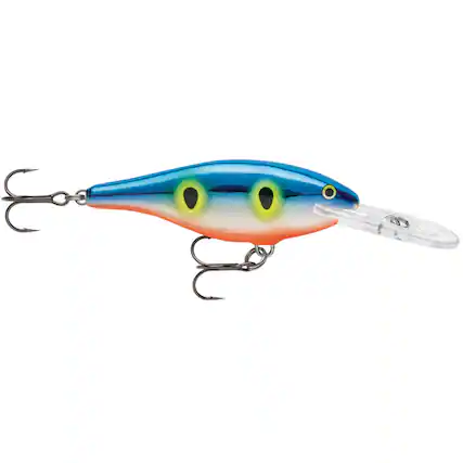 Front. Rapala - Rapala Shad Rap 06, Fishing Lure, Blue Eyes - Blue Eyes.