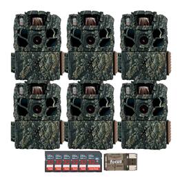 Browning - Trail Cameras - Dark Ops FHDR 40MP (6-Pack) Bundle with Accessories