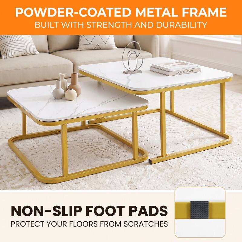 POWDER-COATED METAL FRAME BUILT WITH STRENGTH AND DURABILITY

MODERN FORM

NON-SLIP FOOT PADS PROTECT YOUR FLOORS FROM SCRATCHES