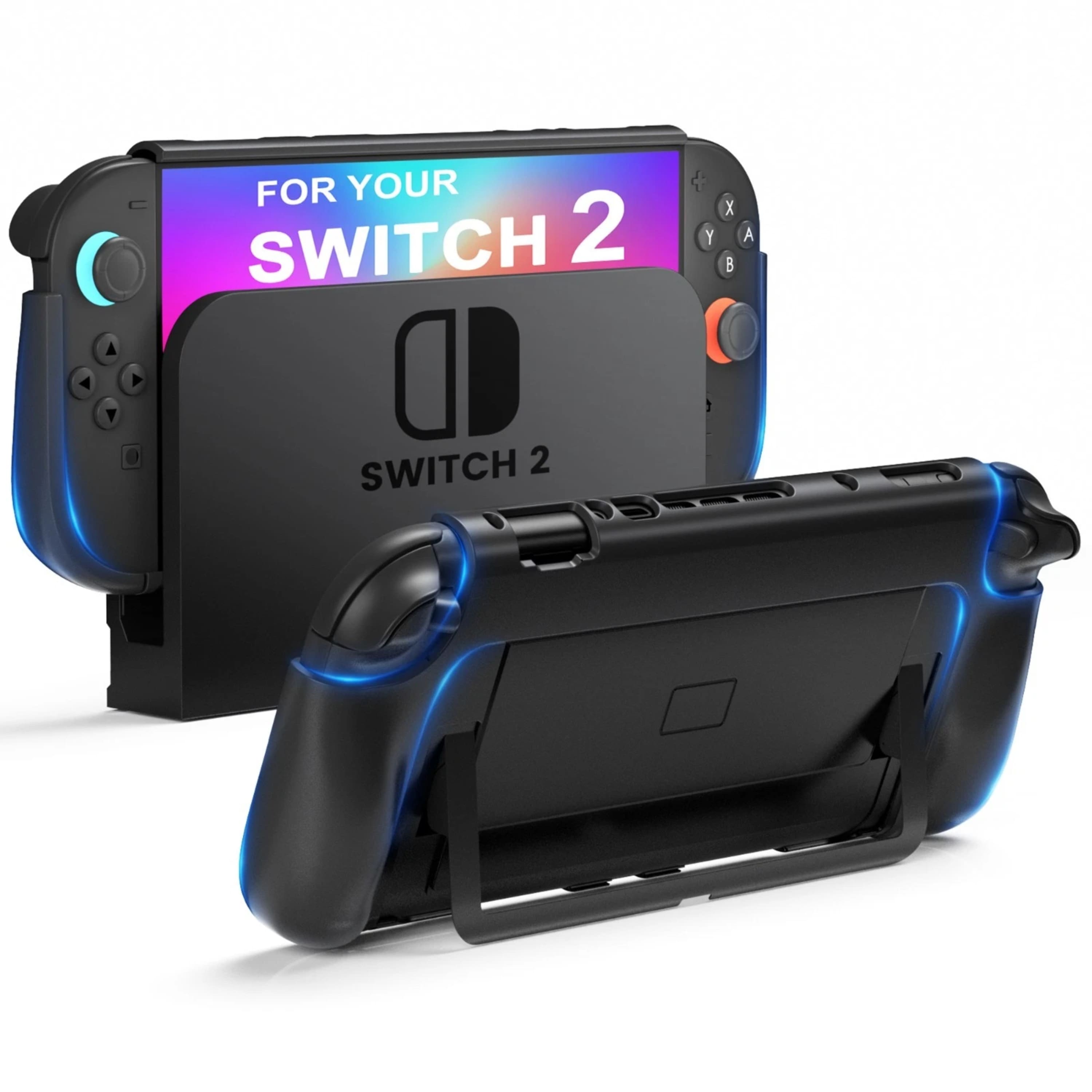 Kitcheniva Dockable Protective Case Ergonomic Grip for Nintendo