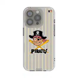 Keyscaper - MLB - Pittsburgh Pirates Cooperstown iPhone Clear Case - 16e - Multicolor