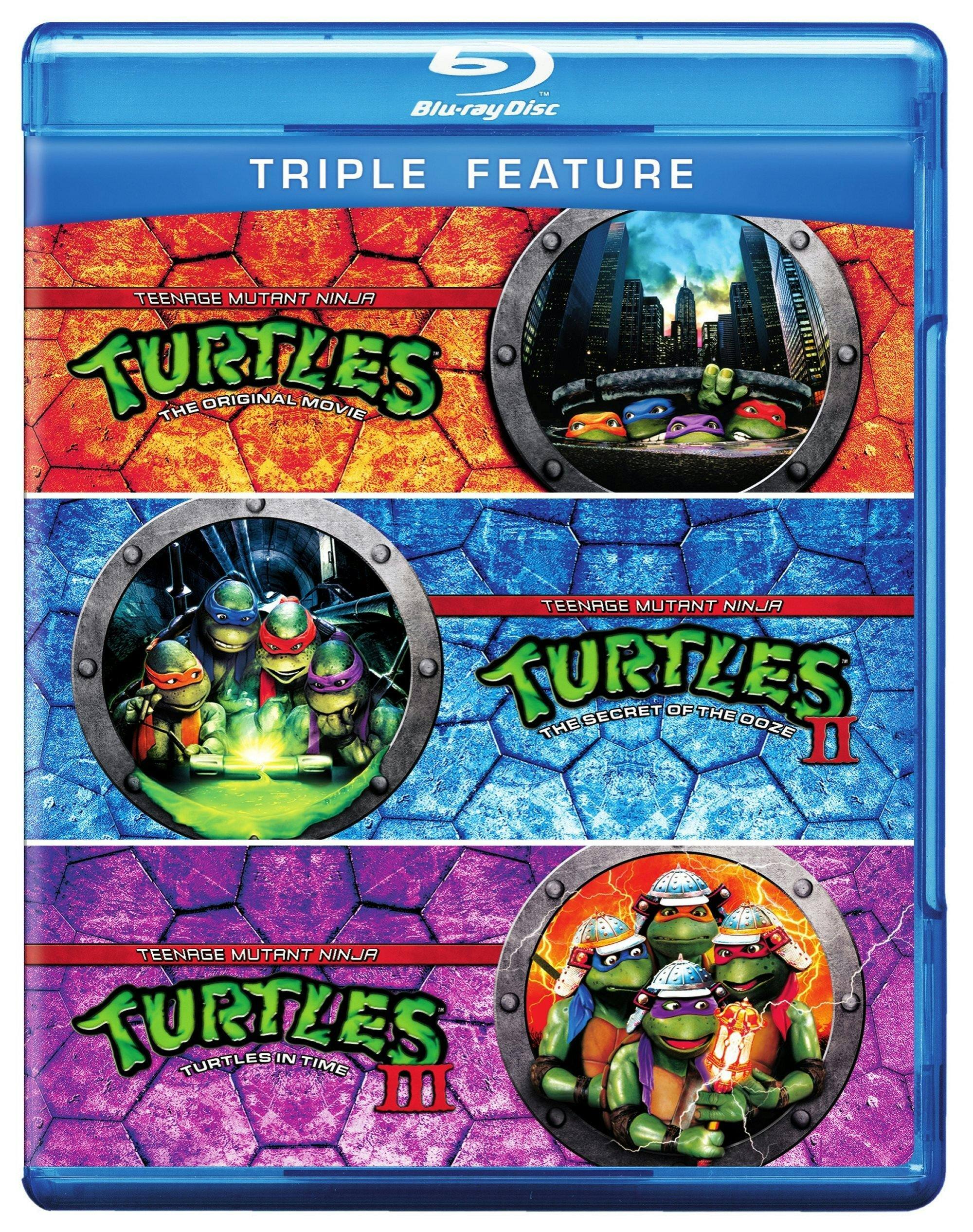 Angle. Teenage Mutant Ninja Turtles Triple Feature (Box Set) [Blu-ray].