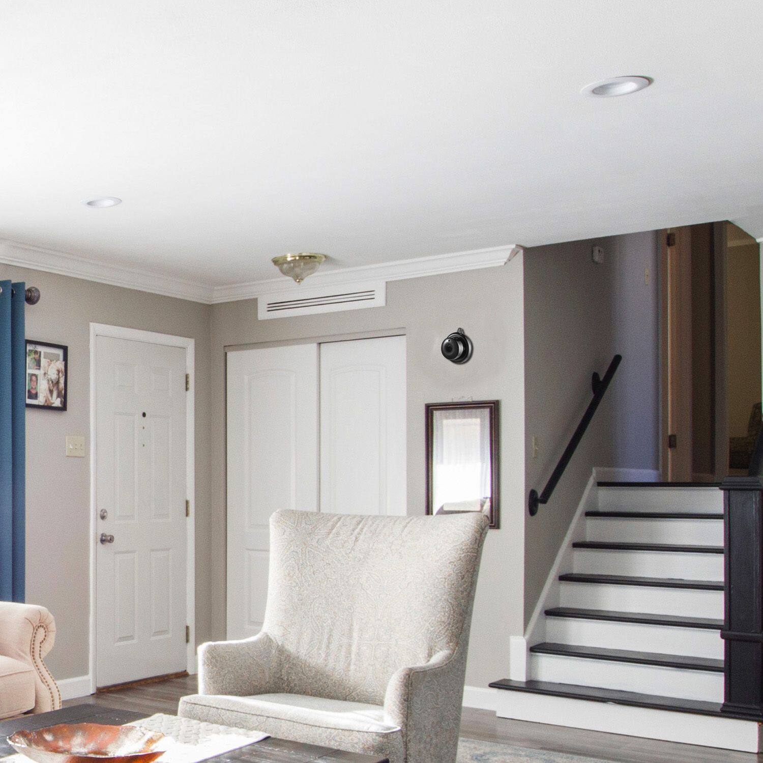 Alt View 4. Tiramisubest - 720P WiFi IP Camera Smart Home Security Surveillance Camera Night Vision Motion Detection Two Way Talk Loop Recording.