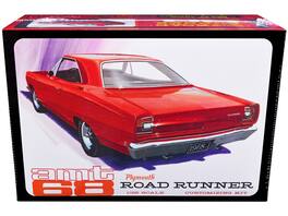 Skill 2 Model Kit 1968 Plymouth Road Runner 1/25 Scale Model by AMT - Red