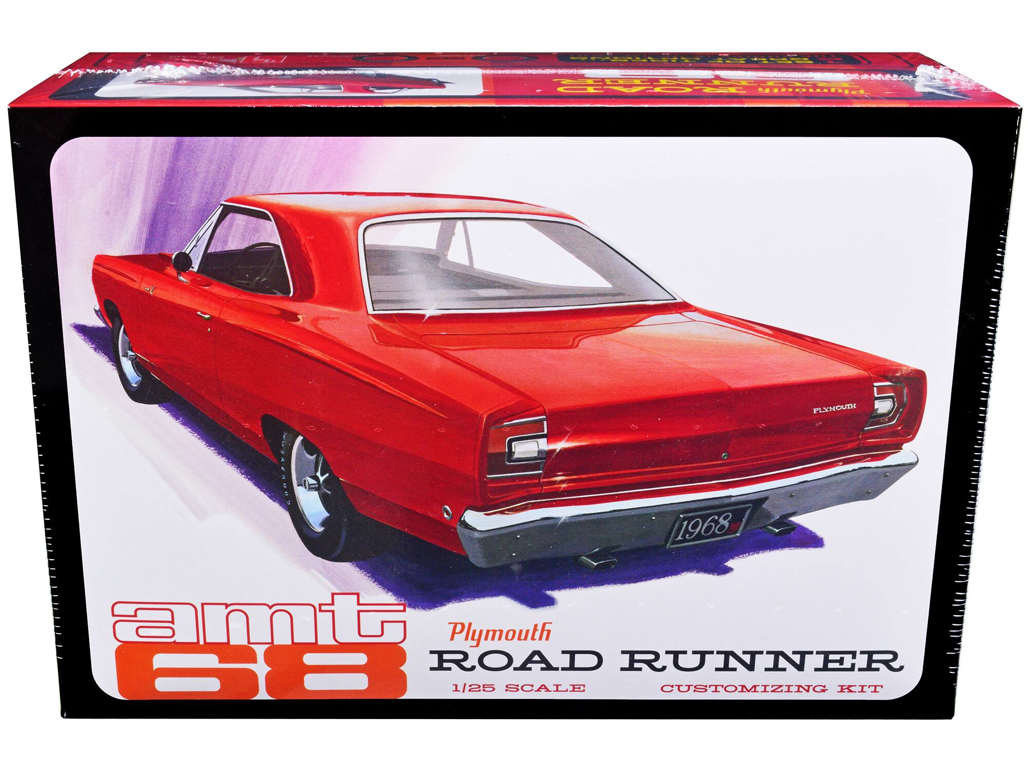 RLE 9S NR OAD ............... HIAGNTL 1968 amt Plymouth ROAD RUNNER 68 1/25 SCALE CUSTOMIZING KIT

Plymouth  
ROAD RUNNER  
1/25 SCALE  
CUSTOMIZING KIT