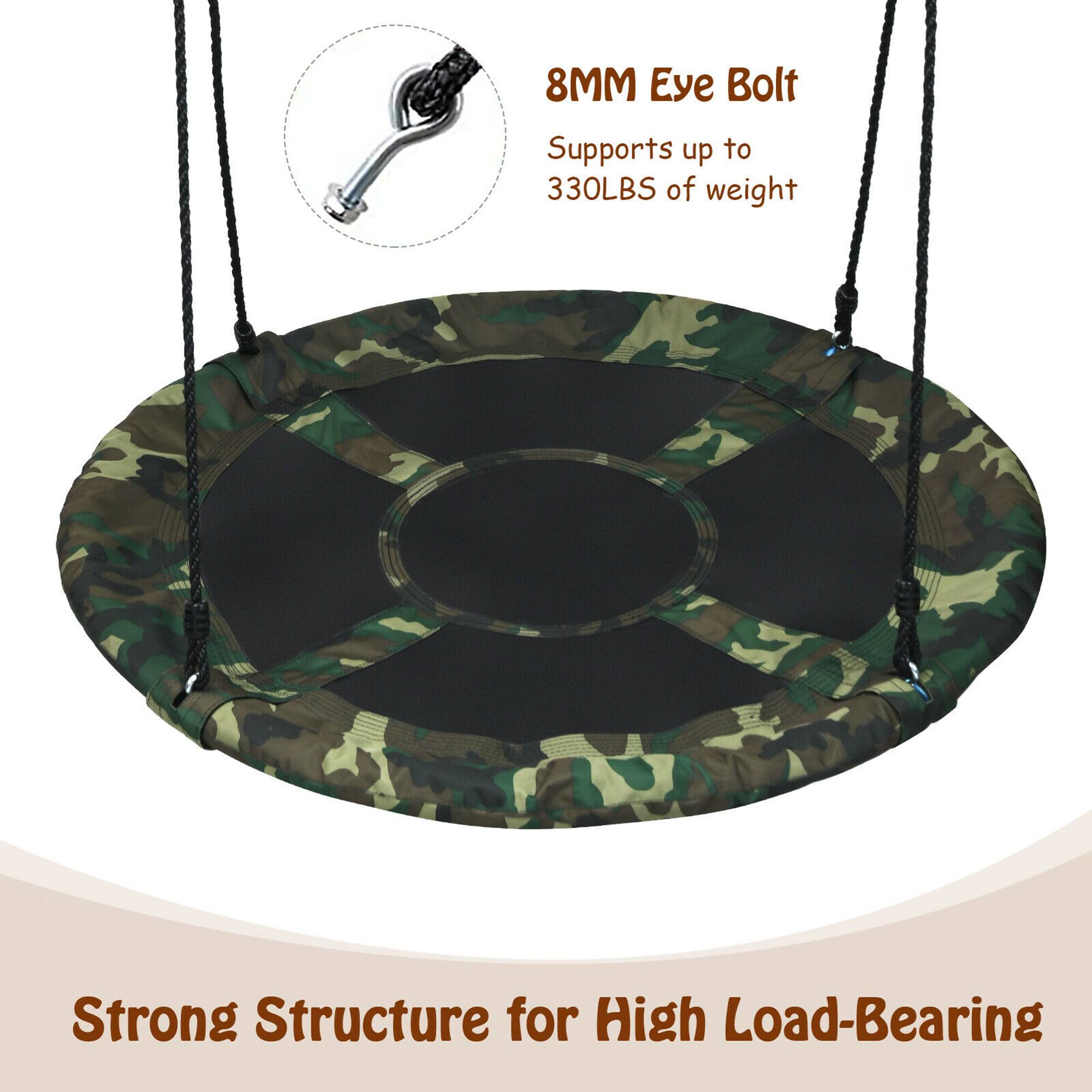 8MM Eye Bolt  
Supports up to 330LBS of weight  

Strong Structure for High Load-Bearing