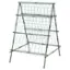Alt View 1. Costway - Cucumber Trellis for Plant Climbing Foldable Garden Tunnel Trellis with Plastic Coated Tube - Black.