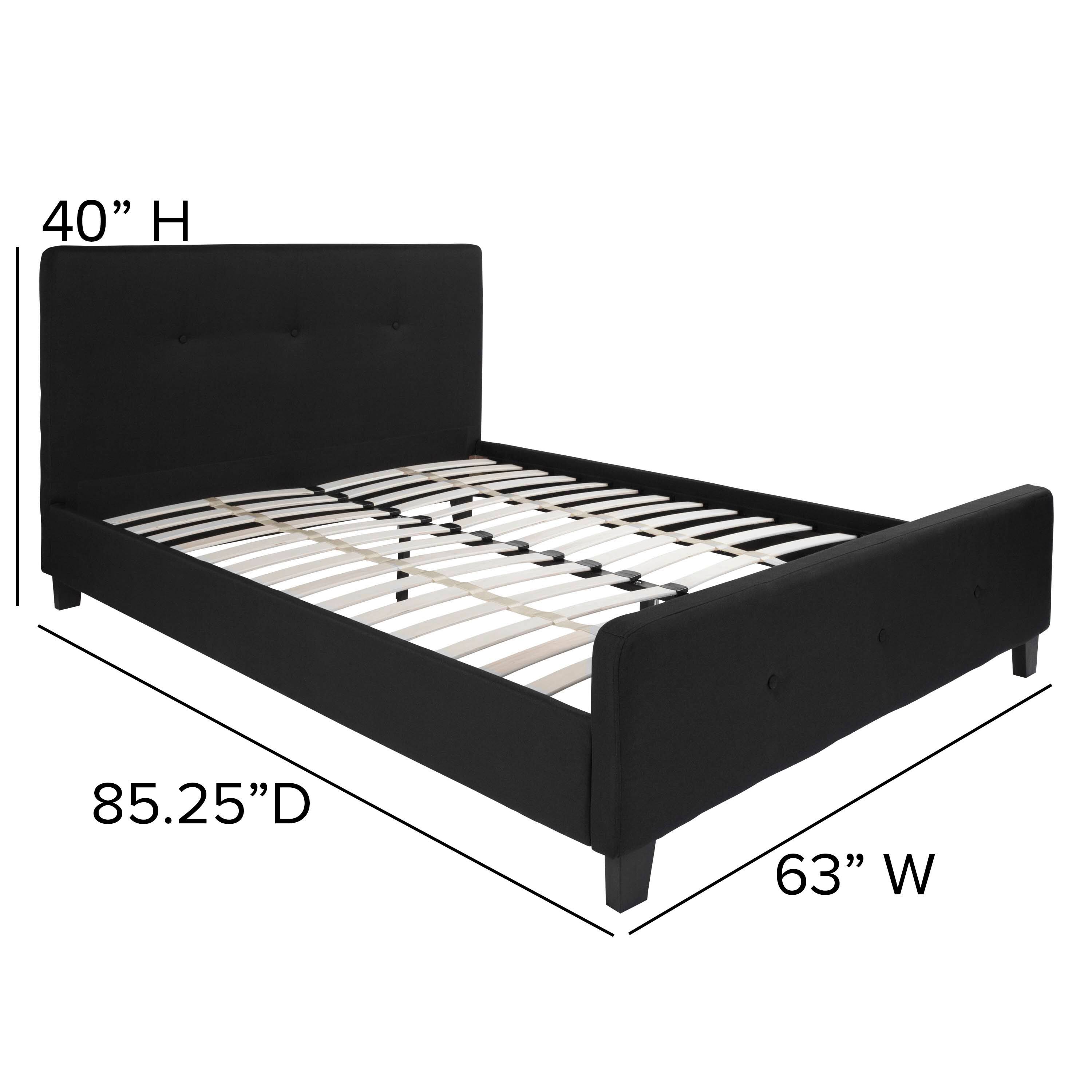 40" H  
85.25" D  
63" W