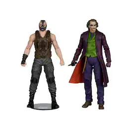 McFarlane Toys - McFarlane Multiverse Deluxe Theatrical Bane and Joker 7-Inch Action Figures Set