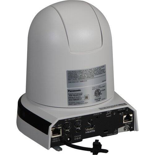 PART THIS DEVICE COMP TO THE NOT C 6 SUBRCT DEVICE MAY EHO S CONDITIONS AND D INTERFERENC RECIMO OPERATION MAY CAUSE UNDESRED CAN ICES-9(A) Panasonic AW HESOHWP AS T8A0037 V M Intertek Stade ACT AUDIO IN 232C OUT HOMI 12VmIN SIGNAL GNO RS-422