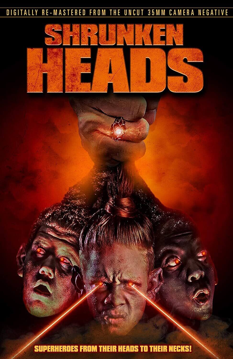 Front. Shrunken Heads   - DVD.