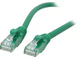 Cables to Go - C2G 27170 Cat6 Cable - Snagless Unshielded Ethernet Network Patch Cable, Green (1 Foot, 0.30 Meters)