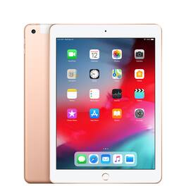 Apple - Refurbished Excellent - iPad 6th gen with Wi-Fi + Cellular - 128GB (Unlocked) - Gold