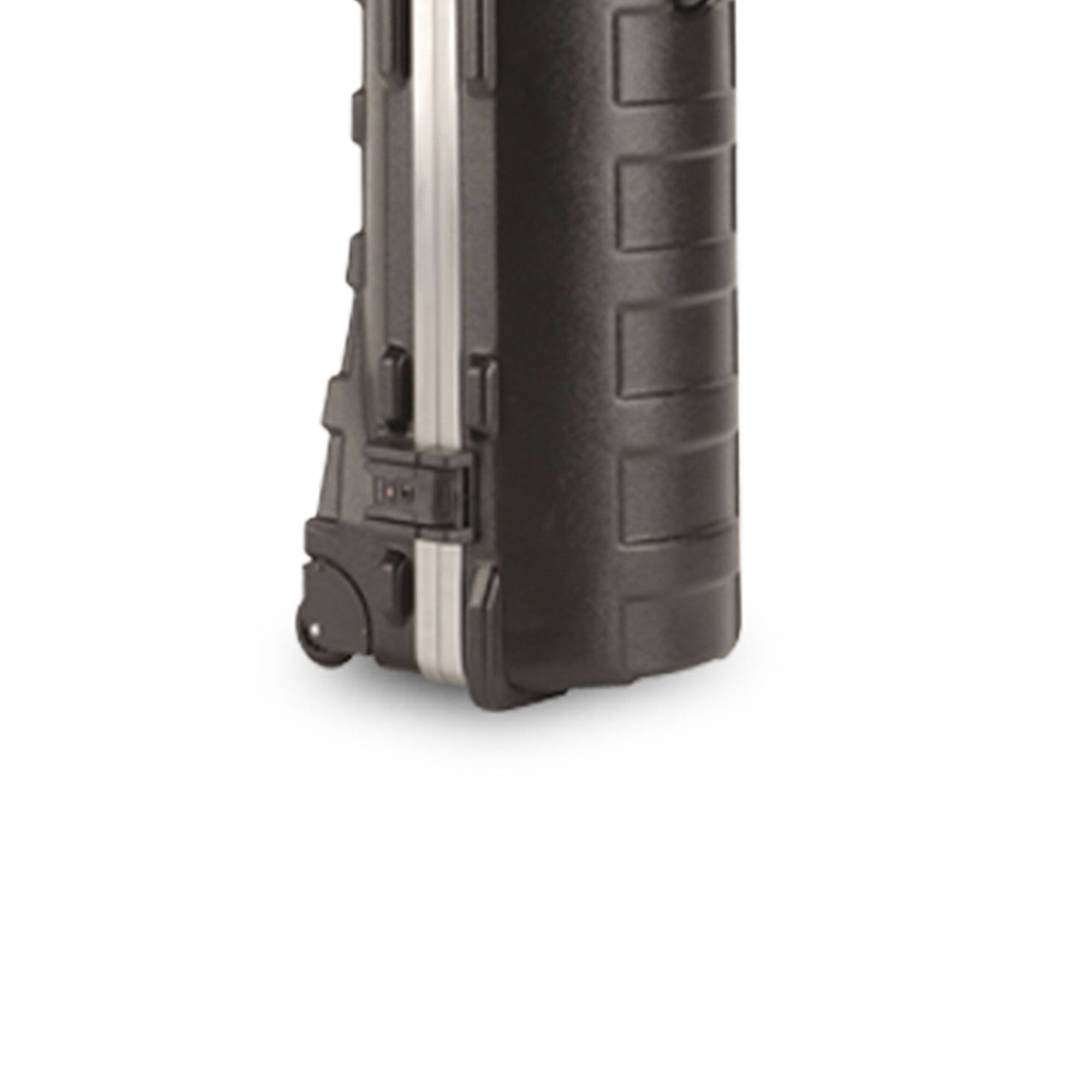 Alt View 7. SKB - SKB Cases ATA Standard Hard Plastic Wheeled Golf Bag Travel Case, Black (2 Pack) - Black.