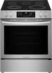 Frigidaire - Gallery 5.3 Cu. Ft. Slide-In Electric Total Convection Range with Air Fry and Steam Clean - Stainless Steel