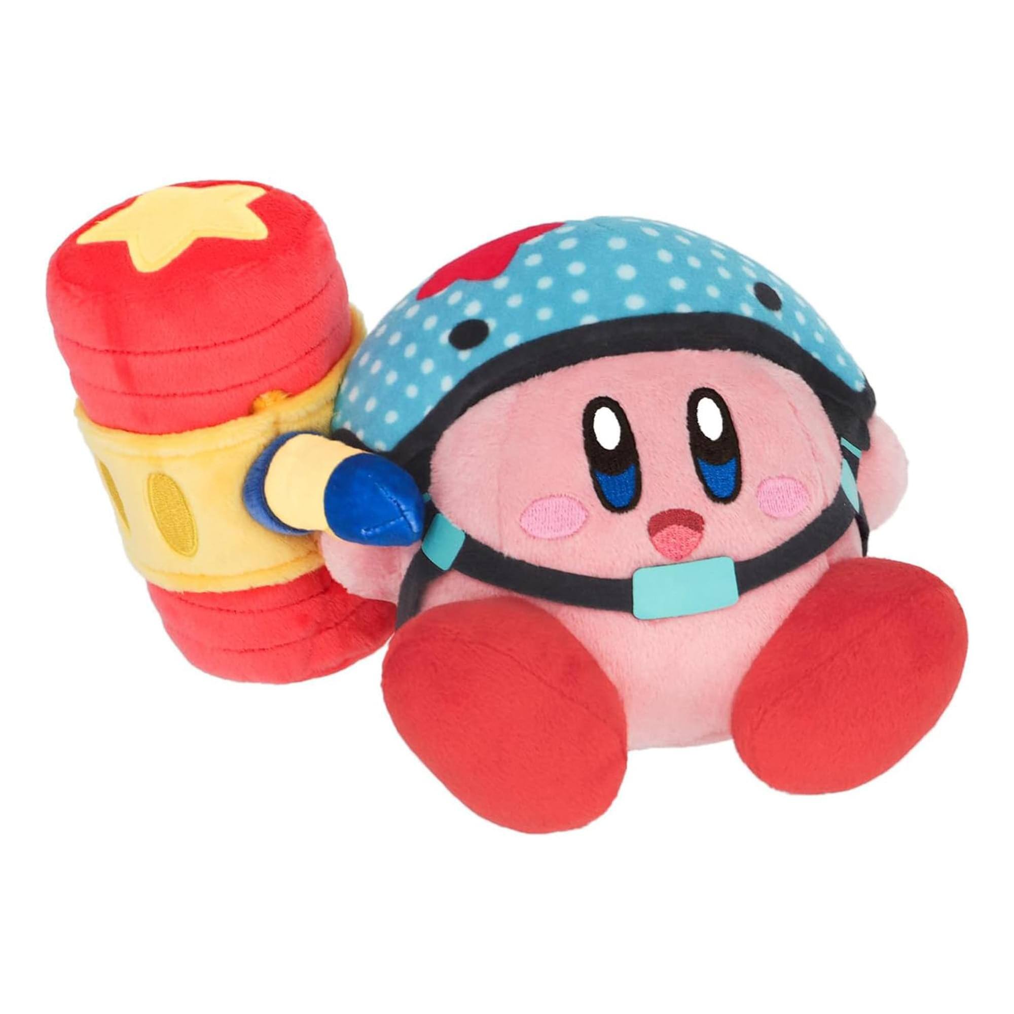 Alt View 1. Little Buddy - Little Buddy - Nintendo - Kirby Toy Hammer 4" Plush - Multicolor.