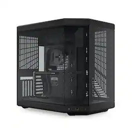 HYTE - Y70 Mid-Tower ATX Gaming PC Desktop Case with Riser Cable - Black