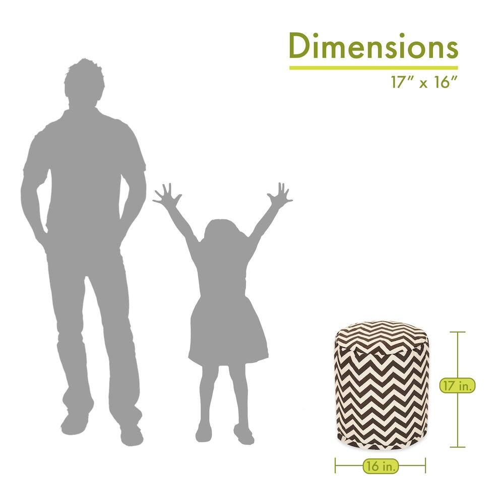 Dimensions: 17" x 16"