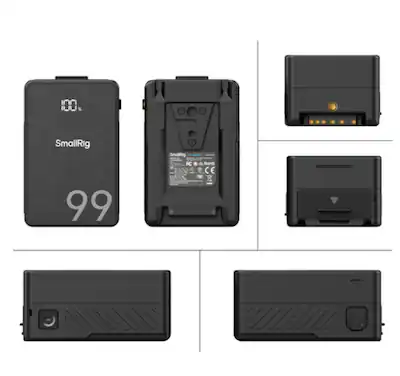 Smallrig VB99 SE Mini V Mount Battery 6800mAh for Cameras, LED Smallrig VB99 SE Mini V Mount Battery 6800mAh for Cameras, LED