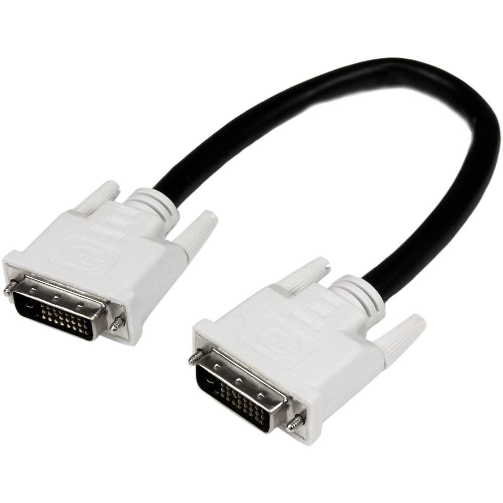 Front. StarTech.com - 1 ft DVI-D Dual Link Cable - M/M.