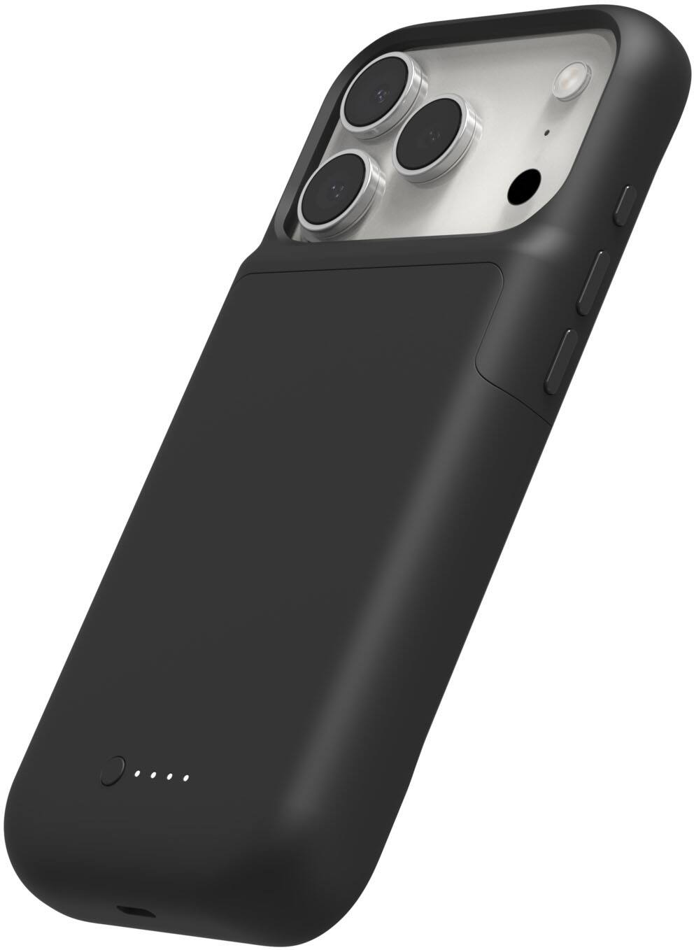 Back. mophie - mophie Juice Pack Apple iPhone 17 Pro - Black.
