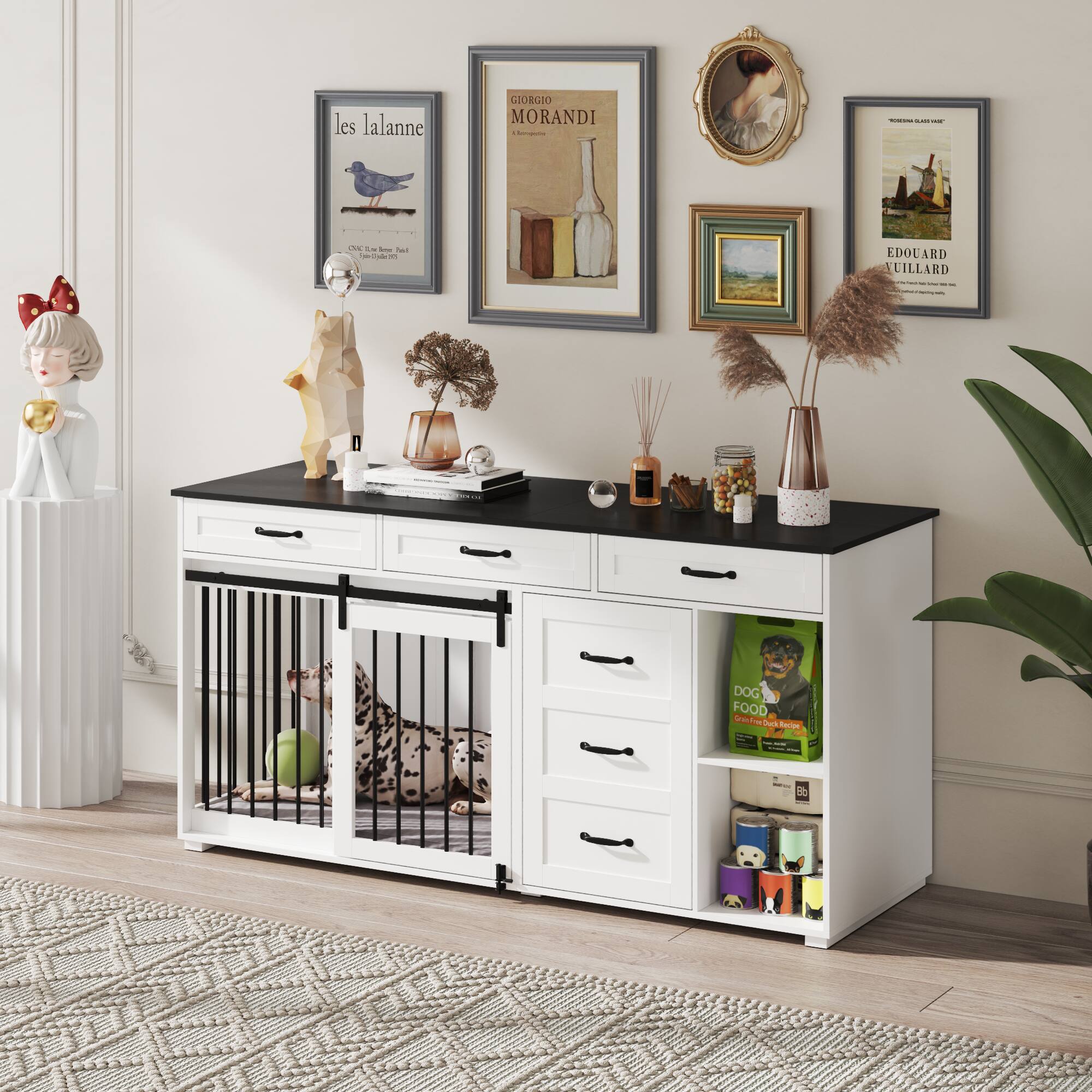 les lalanne  
GIORGIO MORANDI  
EDOUARD VUILLARD  

DOG FOOD