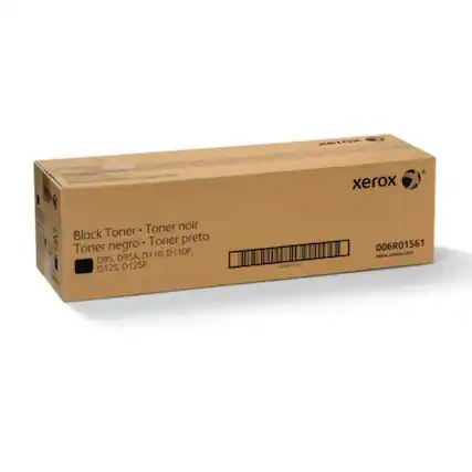 Xerox Black Toner
Toner noir
Toner negro
Toner preto
D95, D95A, D110, D110P, D125, D125P
00G4G1561
006R01561
www.xerox.com