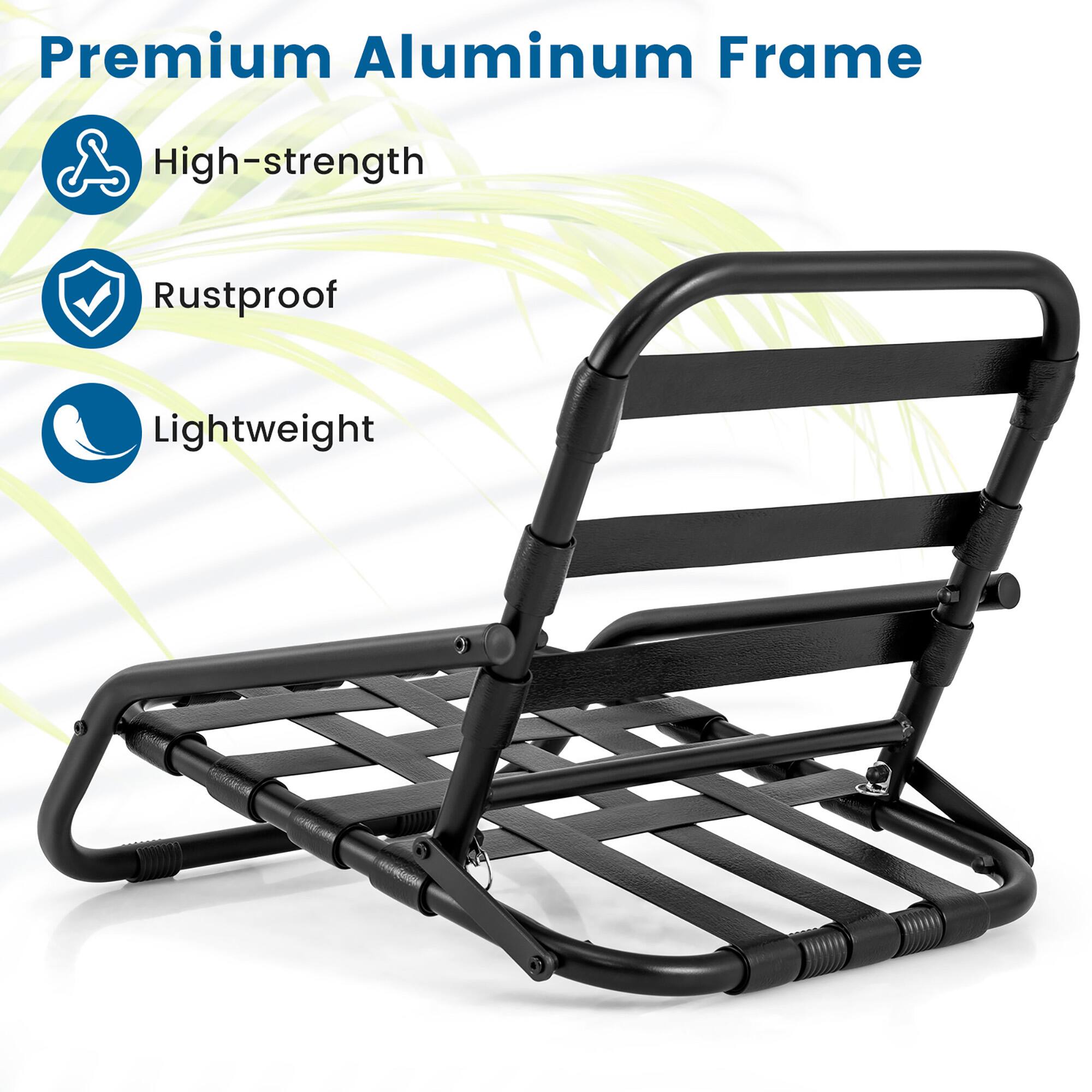 Premium Aluminum Frame

- High-strength
- Rustproof
- Lightweight