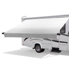 VEVOR - Motorized RV Awning Complete Kit, 21.06FT Electric Retractable RV Awning with Aluminum Alloy Frame & Waterproof Fabric - Gradient Gray
