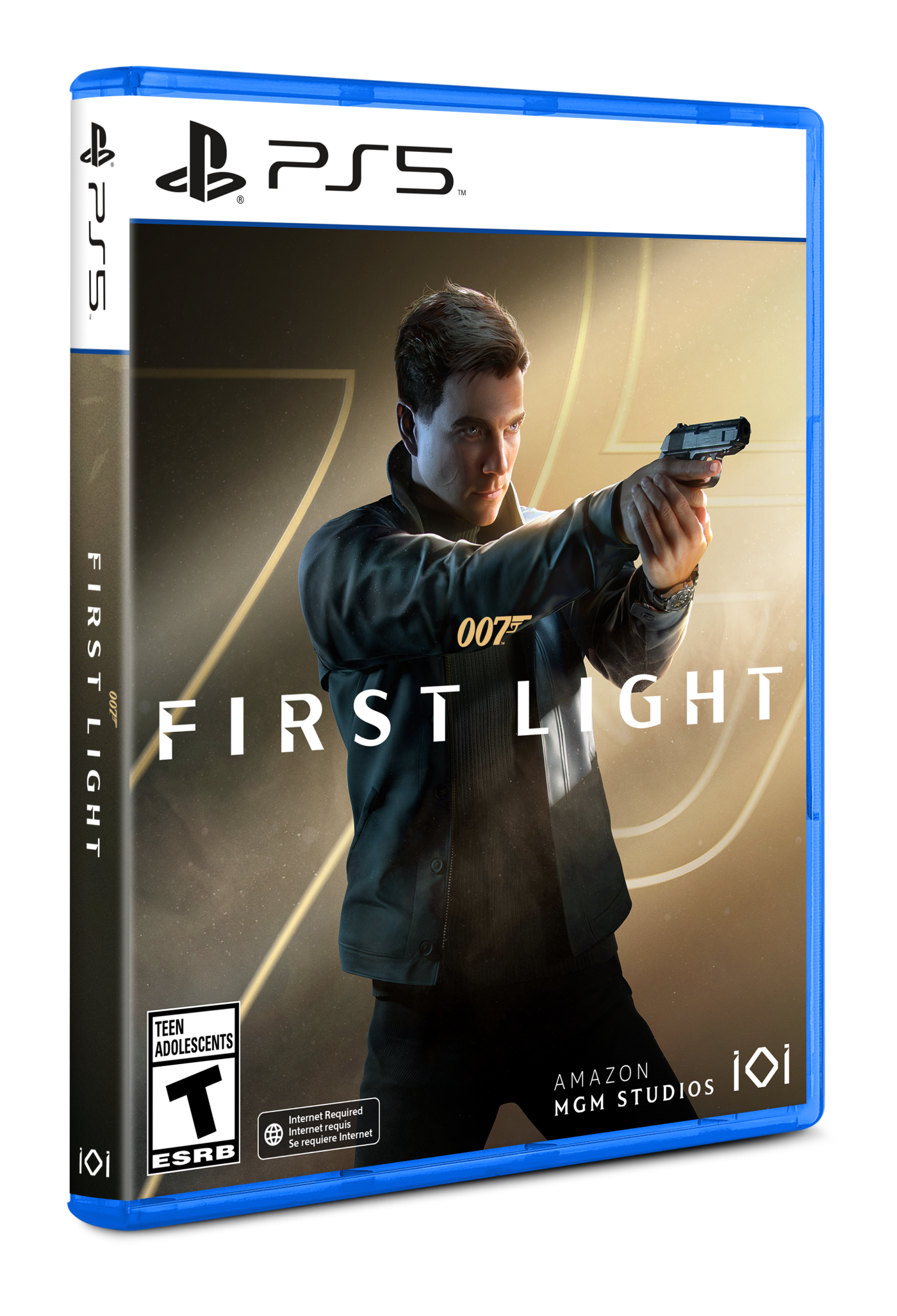 PS5  
TM  
P55  
FIRST LIGHT  
007  
FIRST LIGHT  
TEEN ADOLESCENTS  
T  
ESRB  
Internet Required  
Internet requis  
Se requiere Internet  
AMAZON STUDIOS  
i0i  
MGM