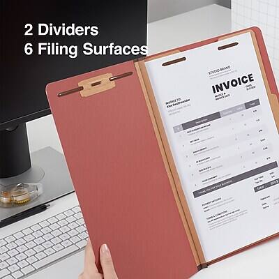 2 Dividers  
6 Filing Surfaces  

INVOICE  
TO: [Recipient's Name]  
FROM: [Your Name]  
DATE: [Date]  

[Invoice Details]  

[Payment Information]  

[Additional Notes]