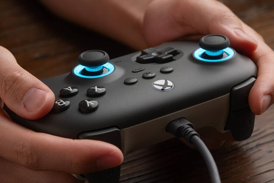 Dazzling Pops ultimate c wired controller for with hall effect ...