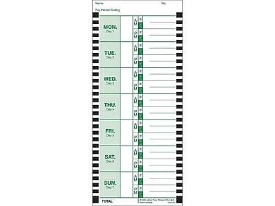 Sure, here is the corrected and grouped text from the image:

---

**Pay Period Ending**

**MON. Day 1**  
A M P  
P M  

**TUE. Day 2**  
A M P  
P M  

**WED. Day 3**  
A M P  
P M  

**THU. Day 4**  
A M P  
P M  

**FRI. Day 5**  
A M P  
P M  

**SAT. Day 6**  
A M P  
P M  

**SUN. Day 7**  
A M P  
P M  

**TOTAL**  
A M P  
P M  

---

**Note:** The text "A M P" and "P M" are likely placeholders for times or activities.
