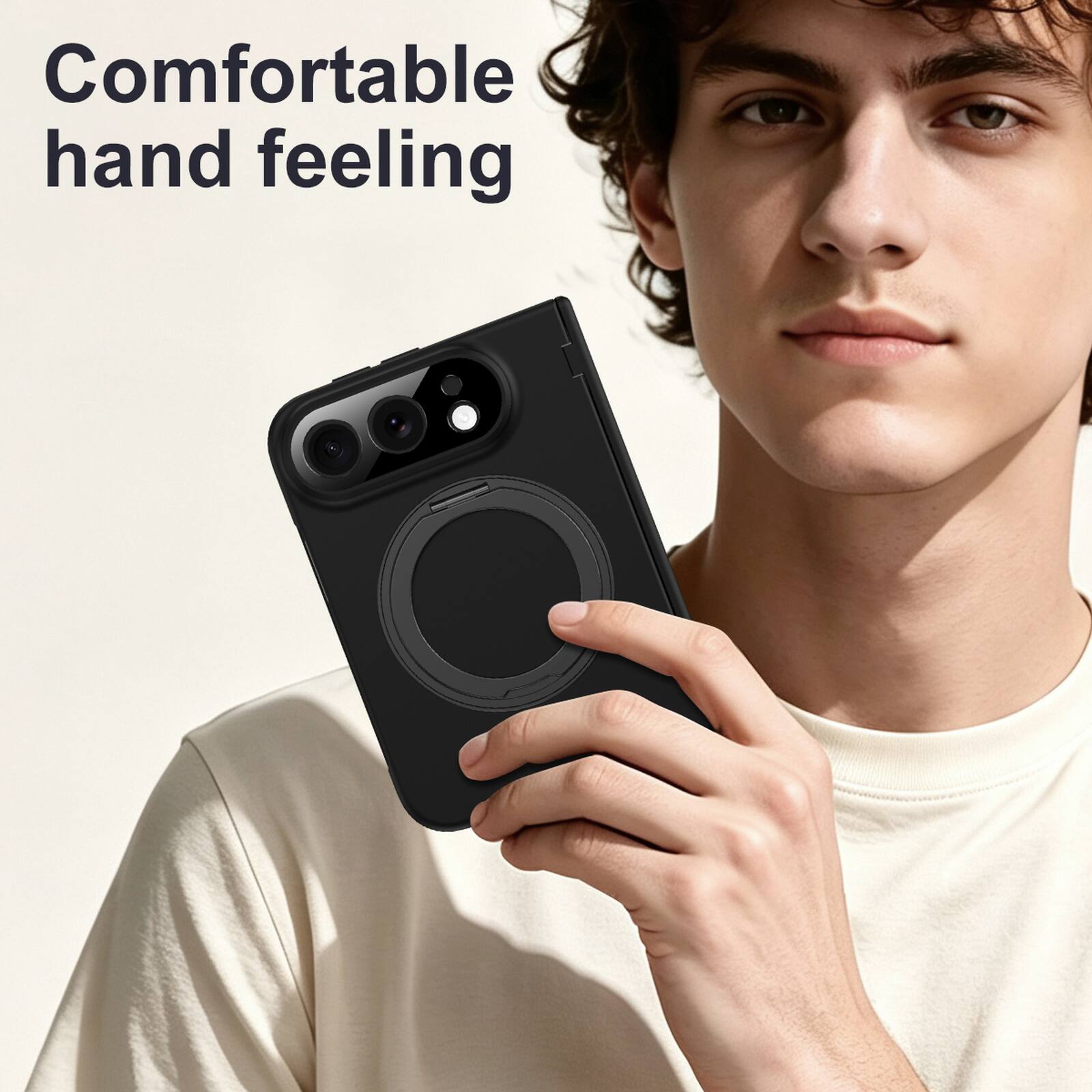 Comfortable hand feeling