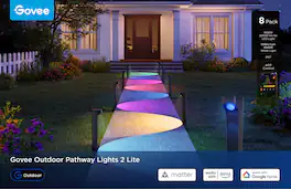 Govee - Outdoor Pathway Lights 2 Lite,8pack