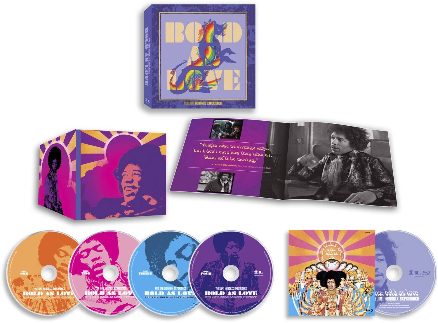 The Jimi Hendrix Experience - Bold As Love   - COMPACT DISCS [CD]