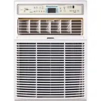 Keystone - 350 Sq. Ft. 8,000 BTU Casement Window Air Conditioner - White - Front_Zoom