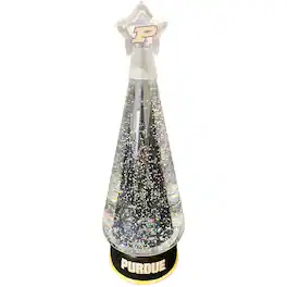 Santa's Workshop - Purdue Boilermakers 12" Tree Globe - Black